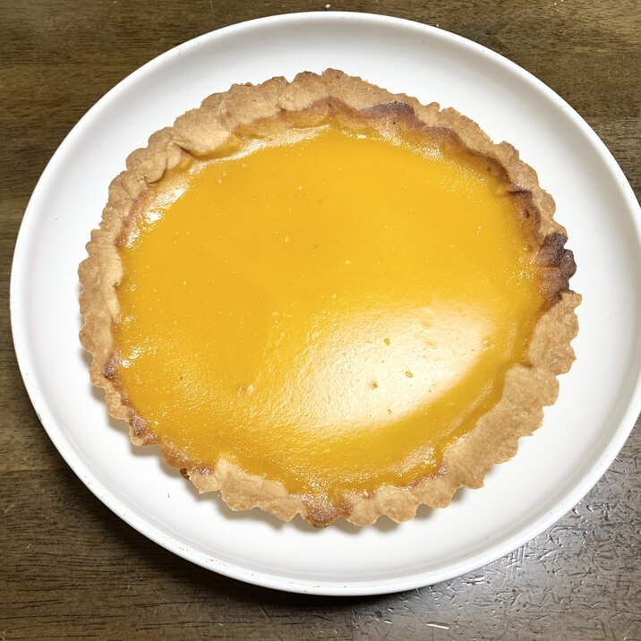 ハロウィンレシピ かぼちゃプリンタルト